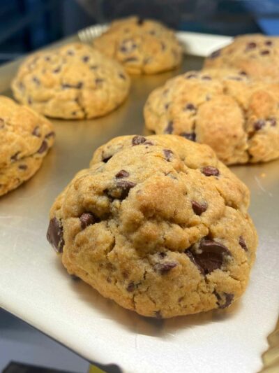 new york cookie senza glutine e vegani con gocce di cioccolato